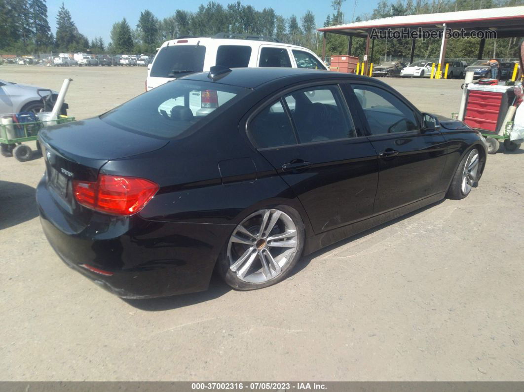 2012 Bmw 3 Series 328i Черный vin: WBA3A5C51CFJ89738