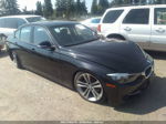 2012 Bmw 3 Series 328i Black vin: WBA3A5C51CFJ89738