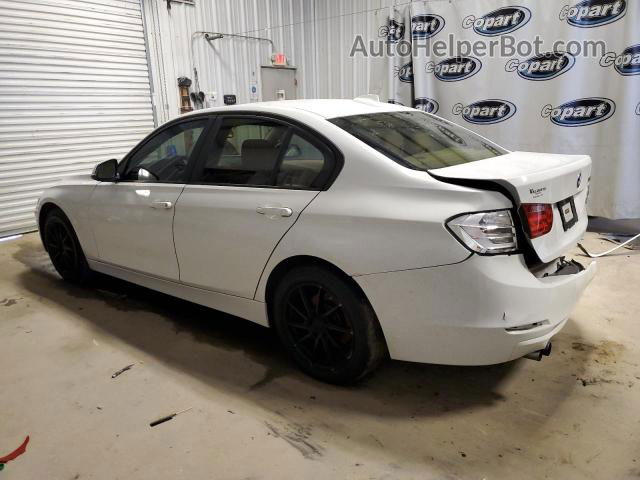 2013 Bmw 328 I White vin: WBA3A5C51DF355435