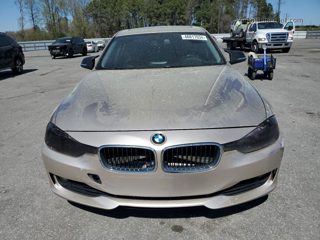 2013 Bmw 328 I Tan vin: WBA3A5C51DF600184