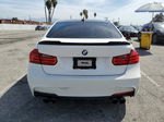 2014 Bmw 328 I White vin: WBA3A5C51EF604527