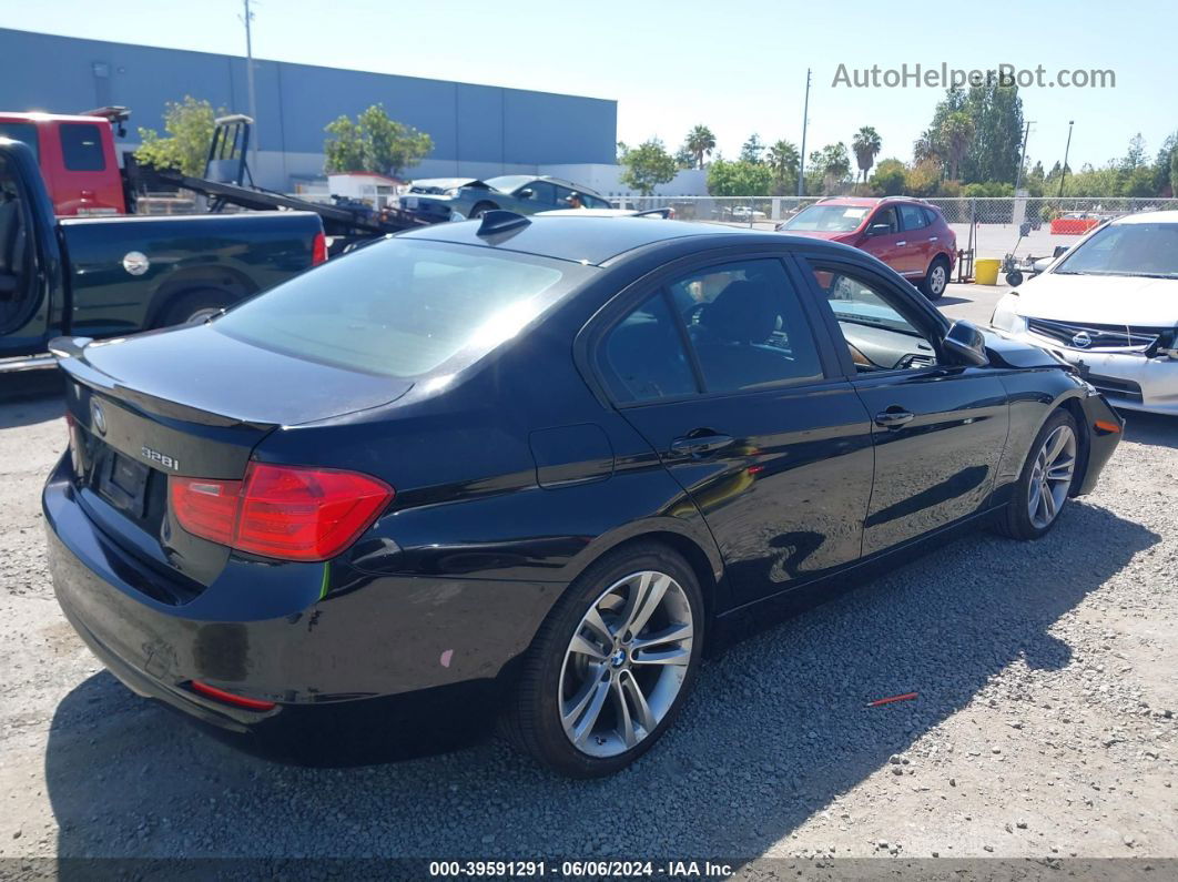 2015 Bmw 328i   Black vin: WBA3A5C51FF608031