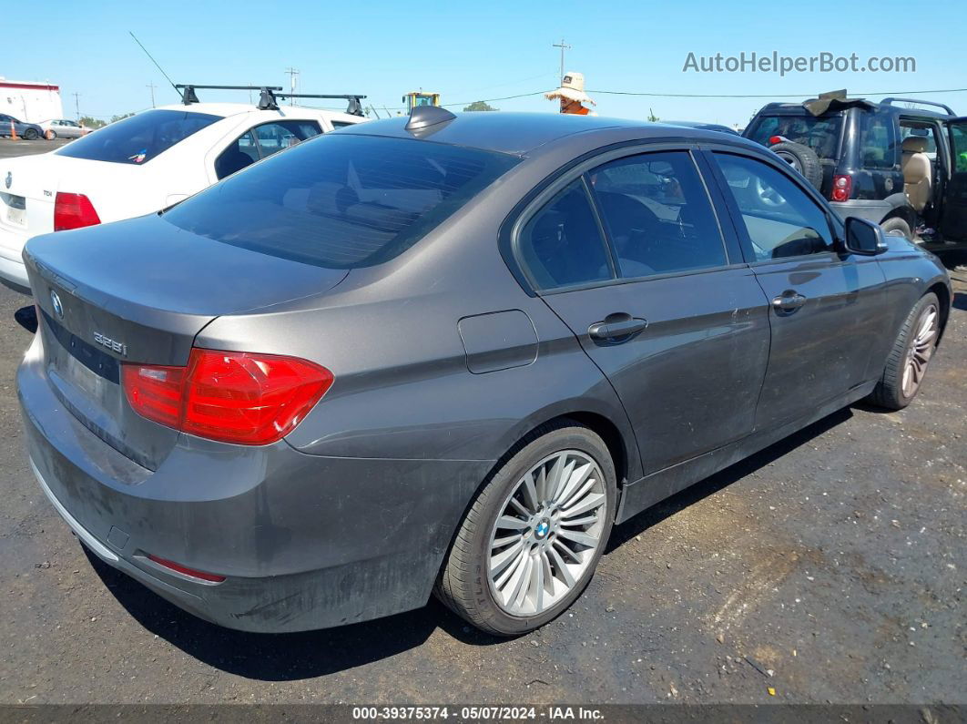 2012 Bmw 328i   Gray vin: WBA3A5C52CF341574