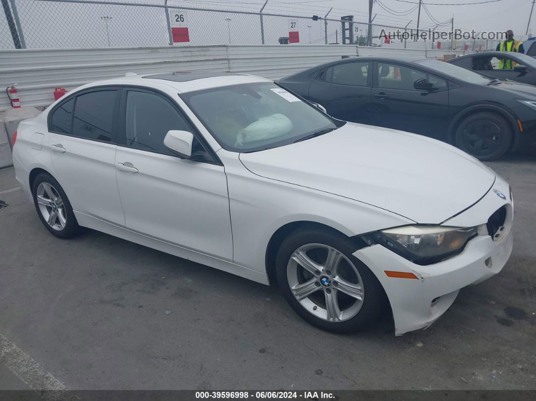 2012 Bmw 328i   White vin: WBA3A5C52CF345463