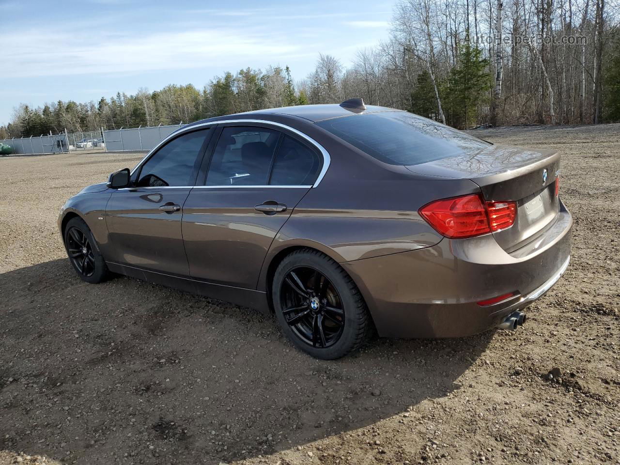 2012 Bmw 328 I Brown vin: WBA3A5C52CF346970