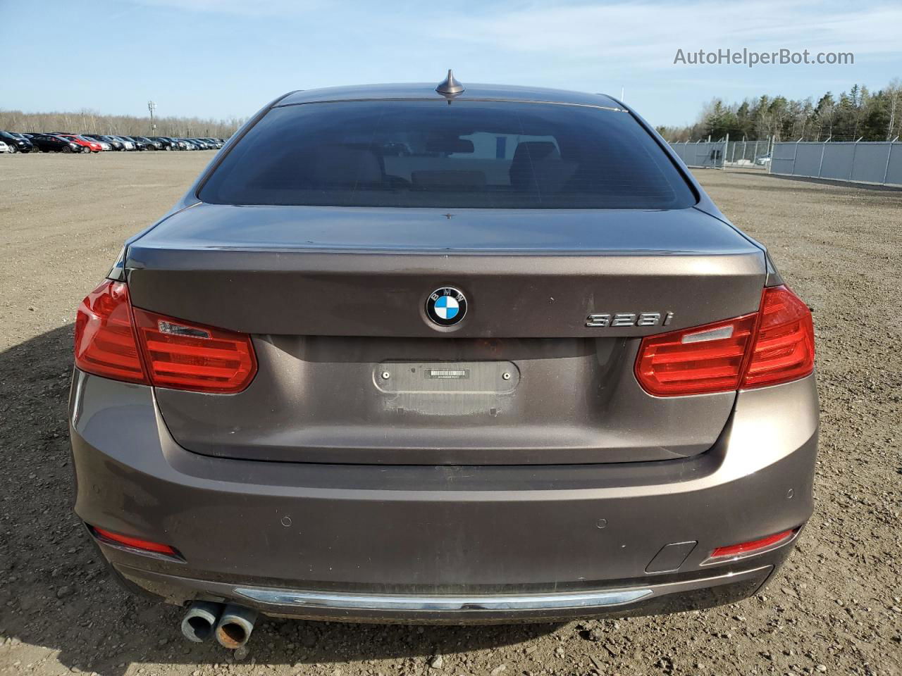 2012 Bmw 328 I Brown vin: WBA3A5C52CF346970