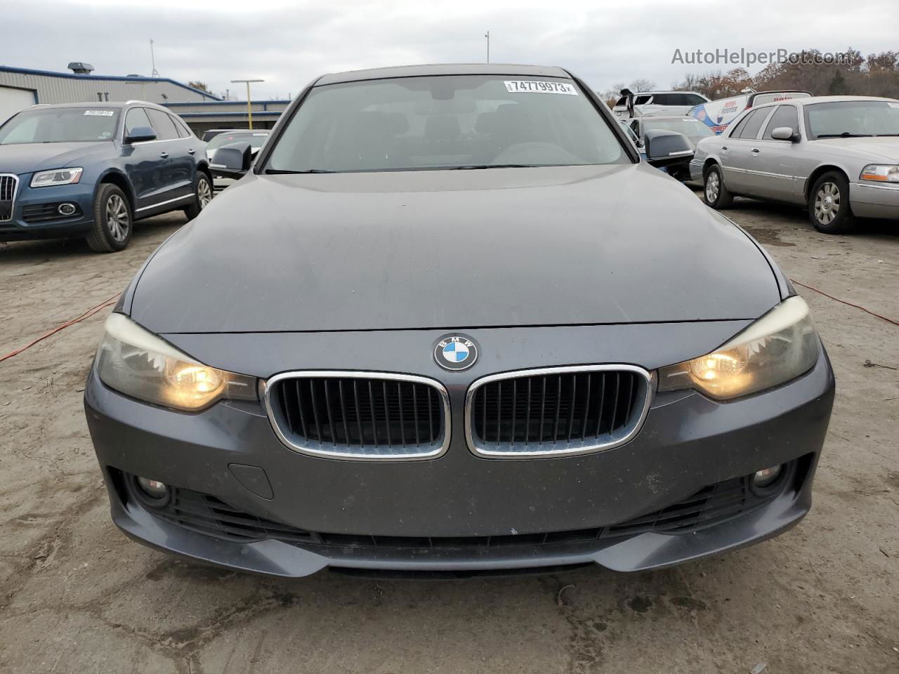 2013 Bmw 328 I Gray vin: WBA3A5C52DF355797