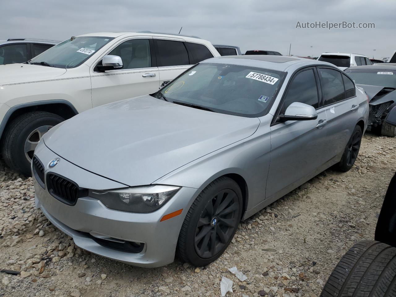 2013 Bmw 328 I Gray vin: WBA3A5C52DF600131