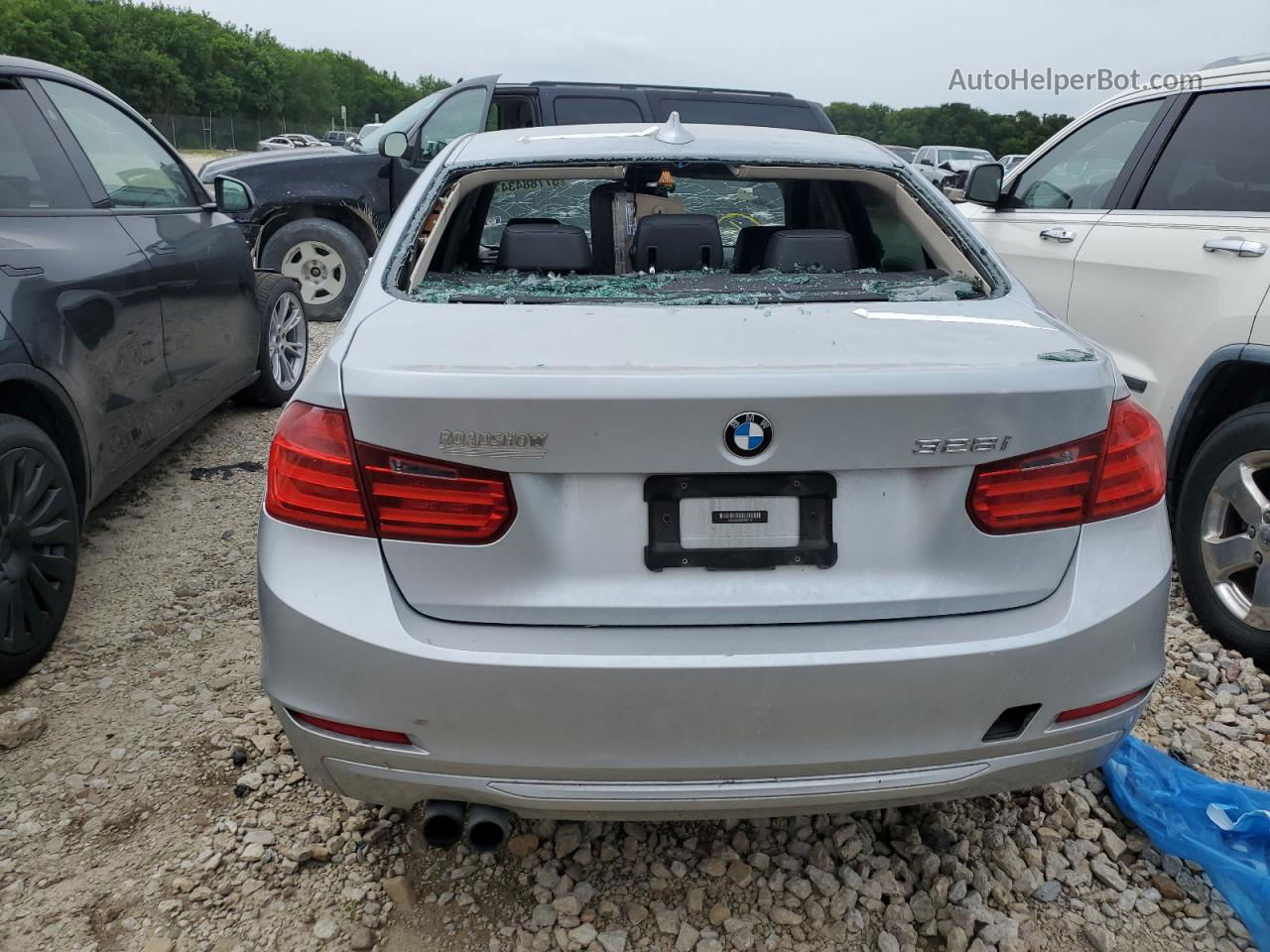 2013 Bmw 328 I Gray vin: WBA3A5C52DF600131