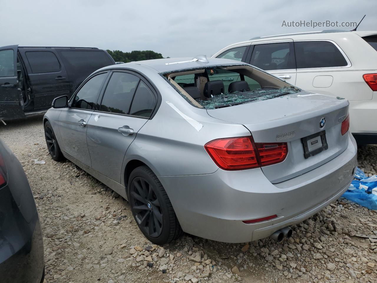 2013 Bmw 328 I Gray vin: WBA3A5C52DF600131