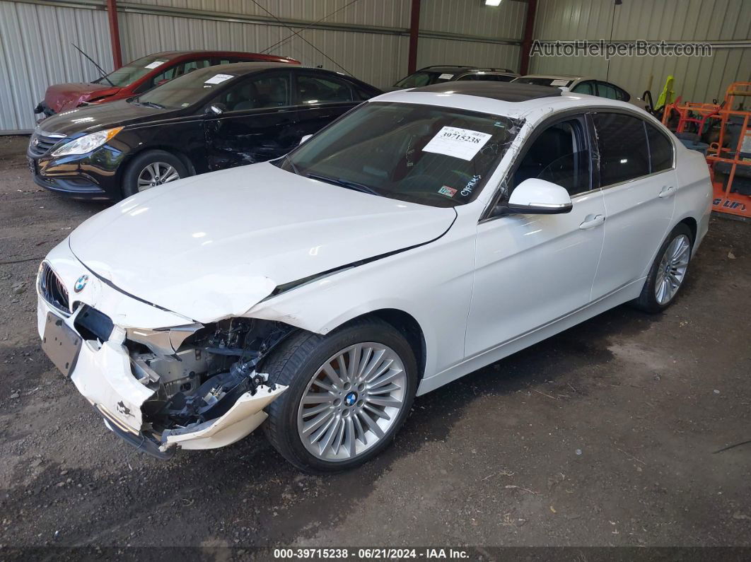 2013 Bmw 328i   White vin: WBA3A5C52DF600713