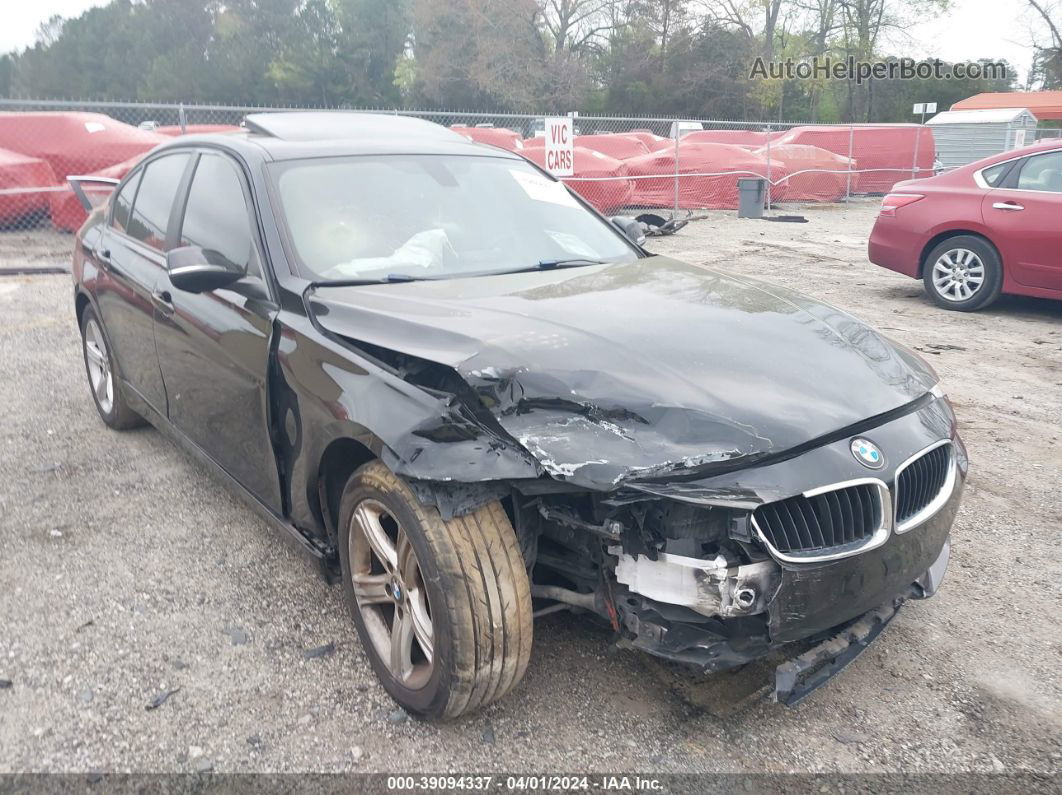 2014 Bmw 328i   Black vin: WBA3A5C52EF605024