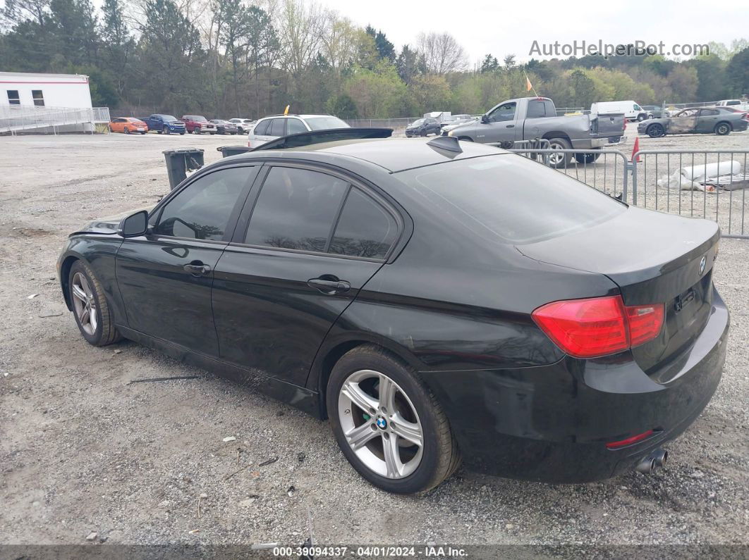 2014 Bmw 328i   Черный vin: WBA3A5C52EF605024