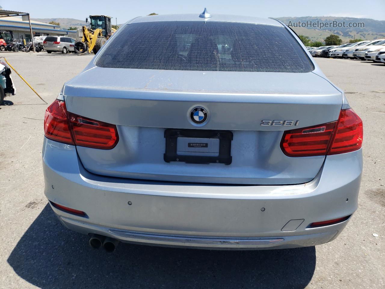 2014 Bmw 328 I Blue vin: WBA3A5C52EJ463111