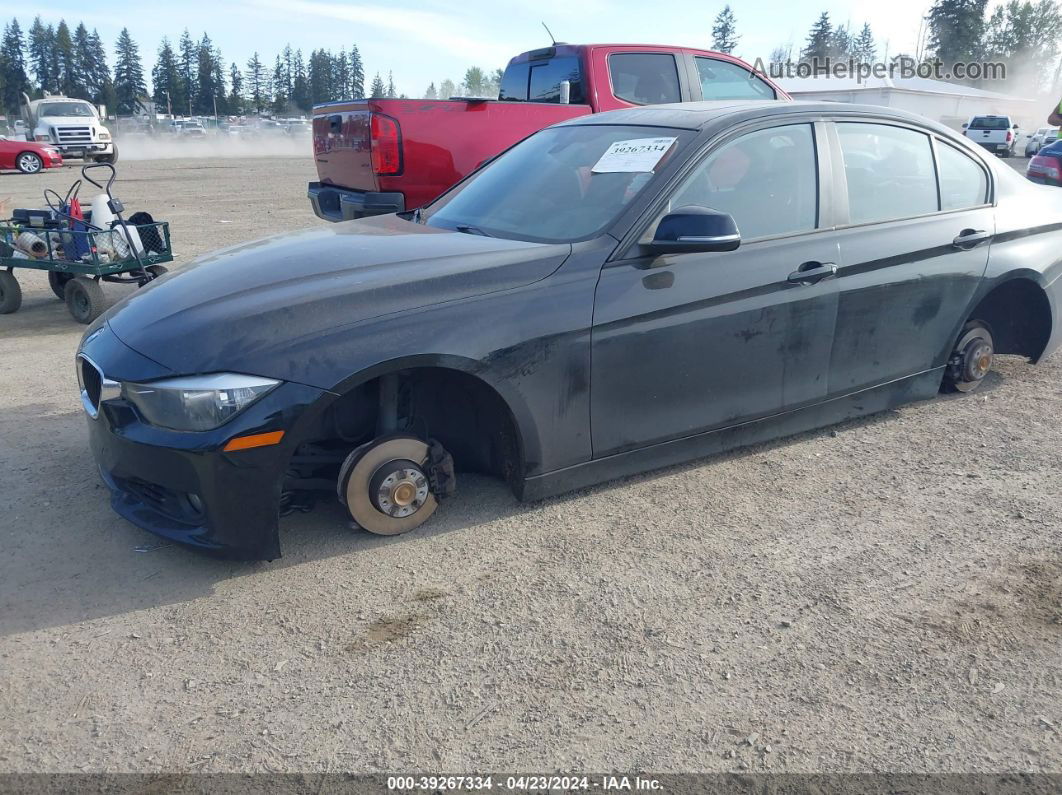 2015 Bmw 328i   Black vin: WBA3A5C52FF608622