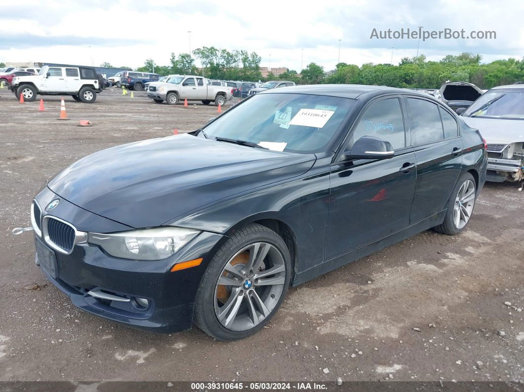 2015 Bmw 328i   Черный vin: WBA3A5C52FF609429