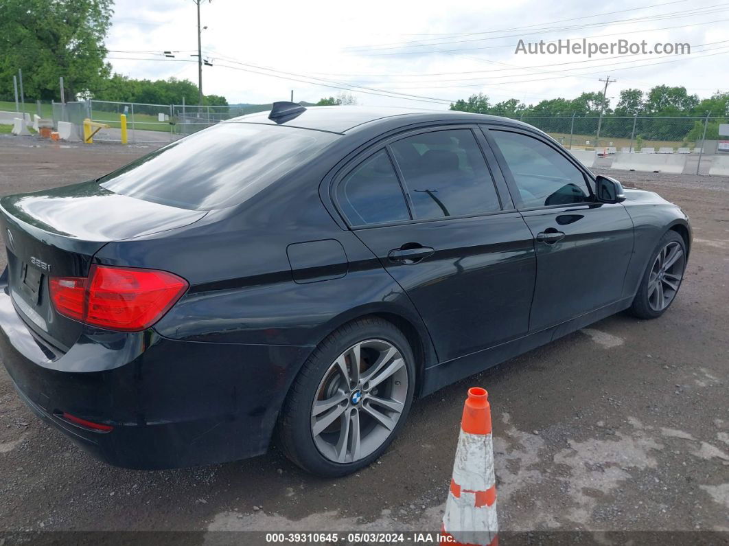 2015 Bmw 328i   Черный vin: WBA3A5C52FF609429