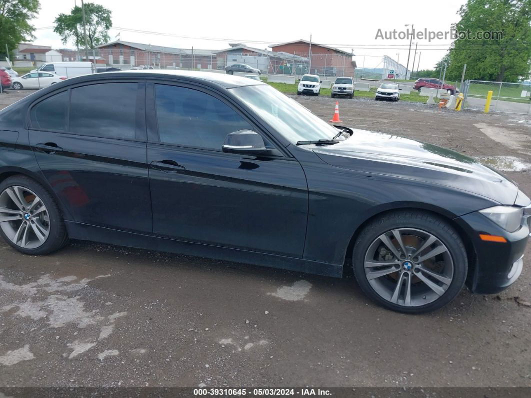 2015 Bmw 328i   Черный vin: WBA3A5C52FF609429