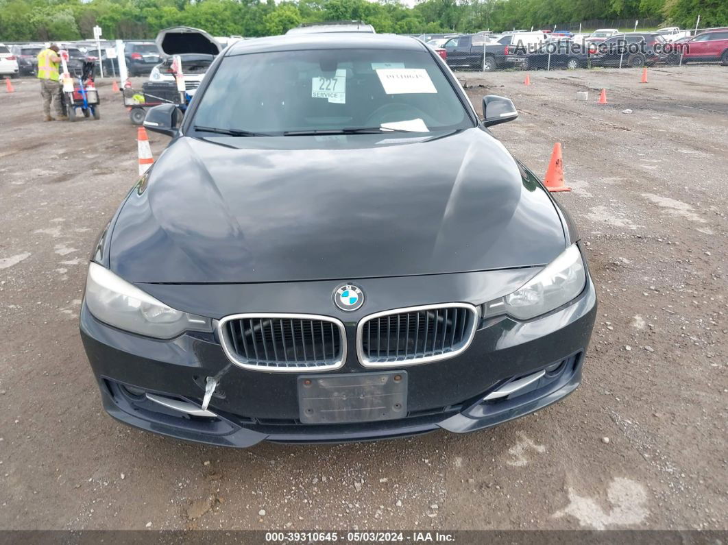 2015 Bmw 328i   Черный vin: WBA3A5C52FF609429