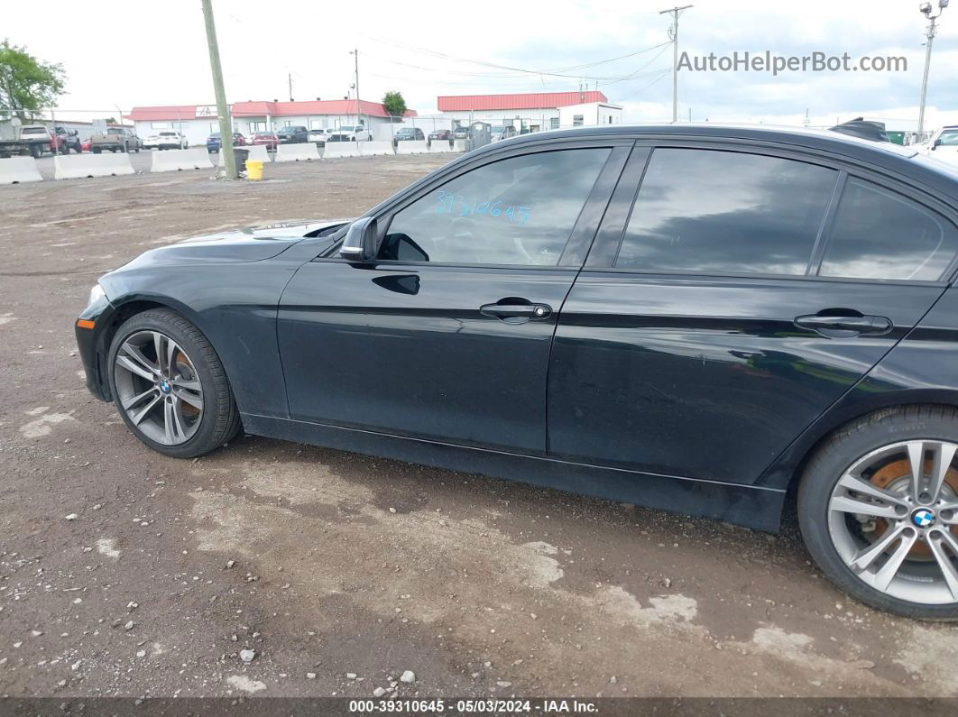 2015 Bmw 328i   Черный vin: WBA3A5C52FF609429