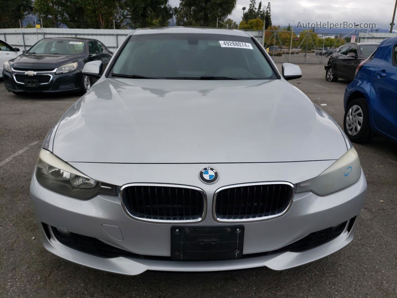 2015 Bmw 328 I Silver vin: WBA3A5C52FF609611