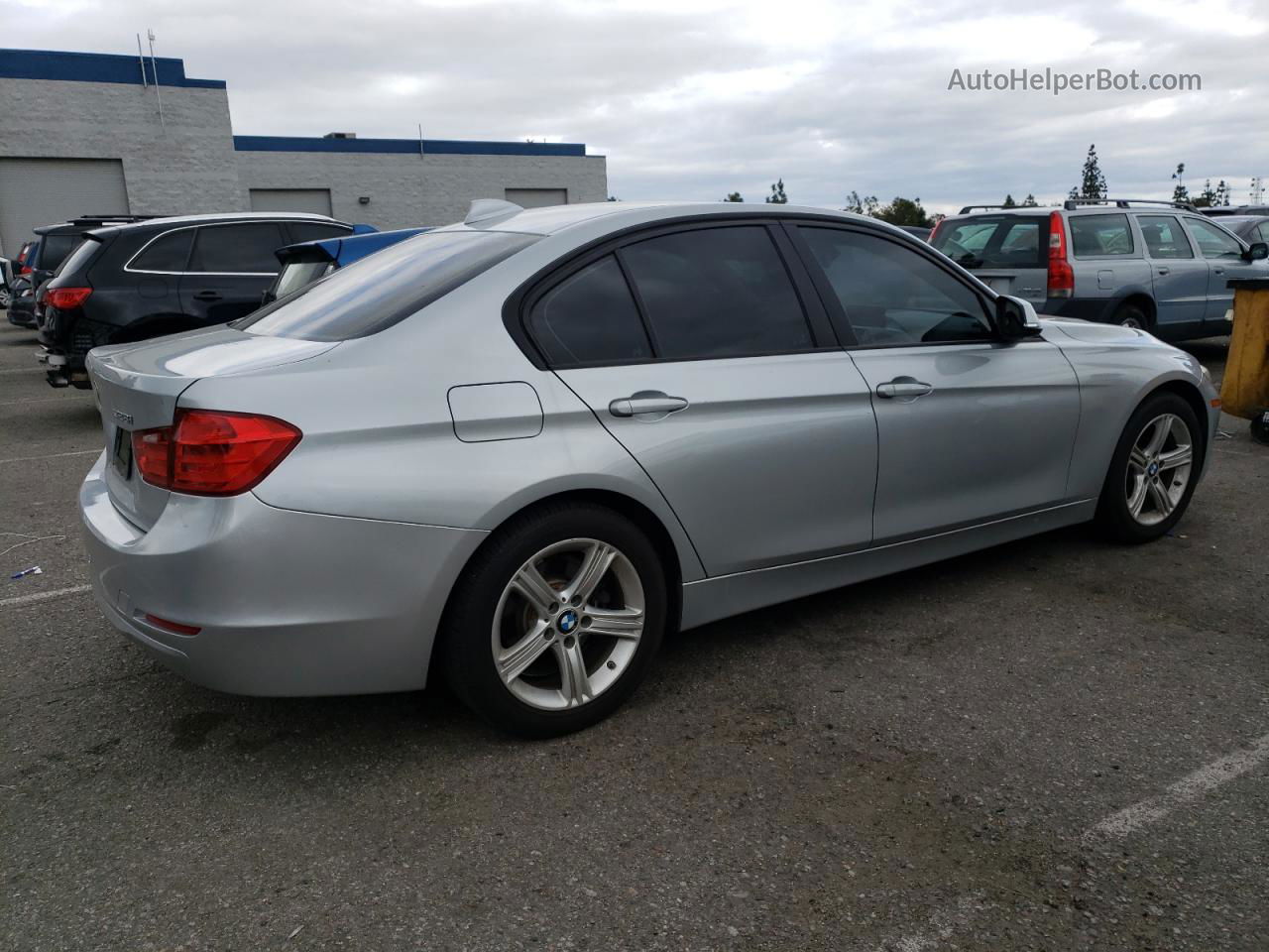 2015 Bmw 328 I Silver vin: WBA3A5C52FF609611