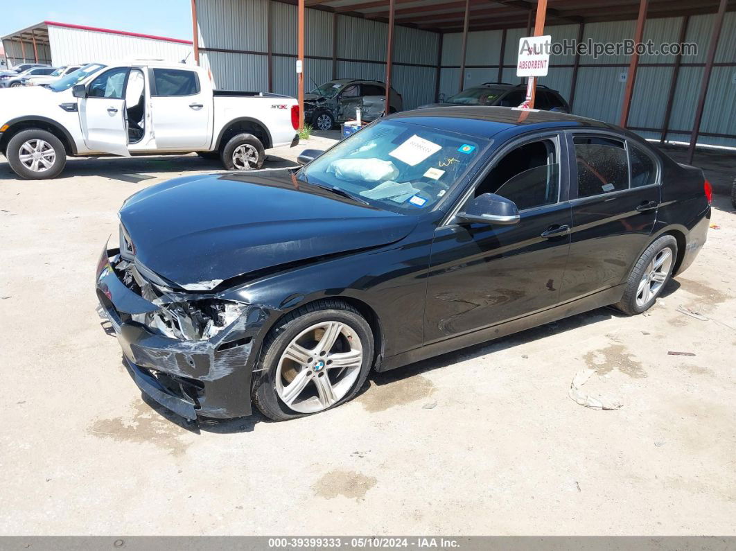 2015 Bmw 328i   Black vin: WBA3A5C52FF610046