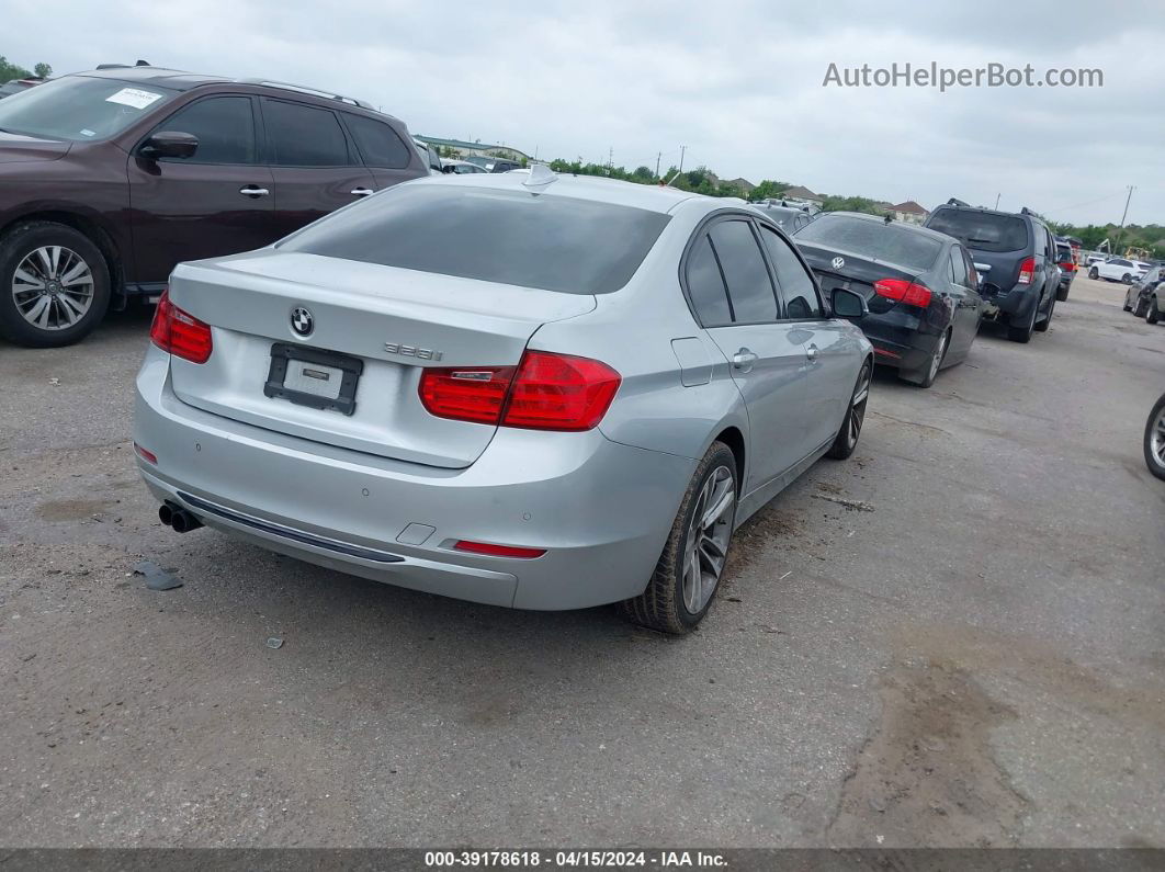 2012 Bmw 328i   Silver vin: WBA3A5C53CF257067