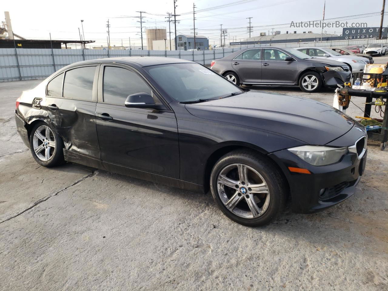 2012 Bmw 328 I Black vin: WBA3A5C53CF258171