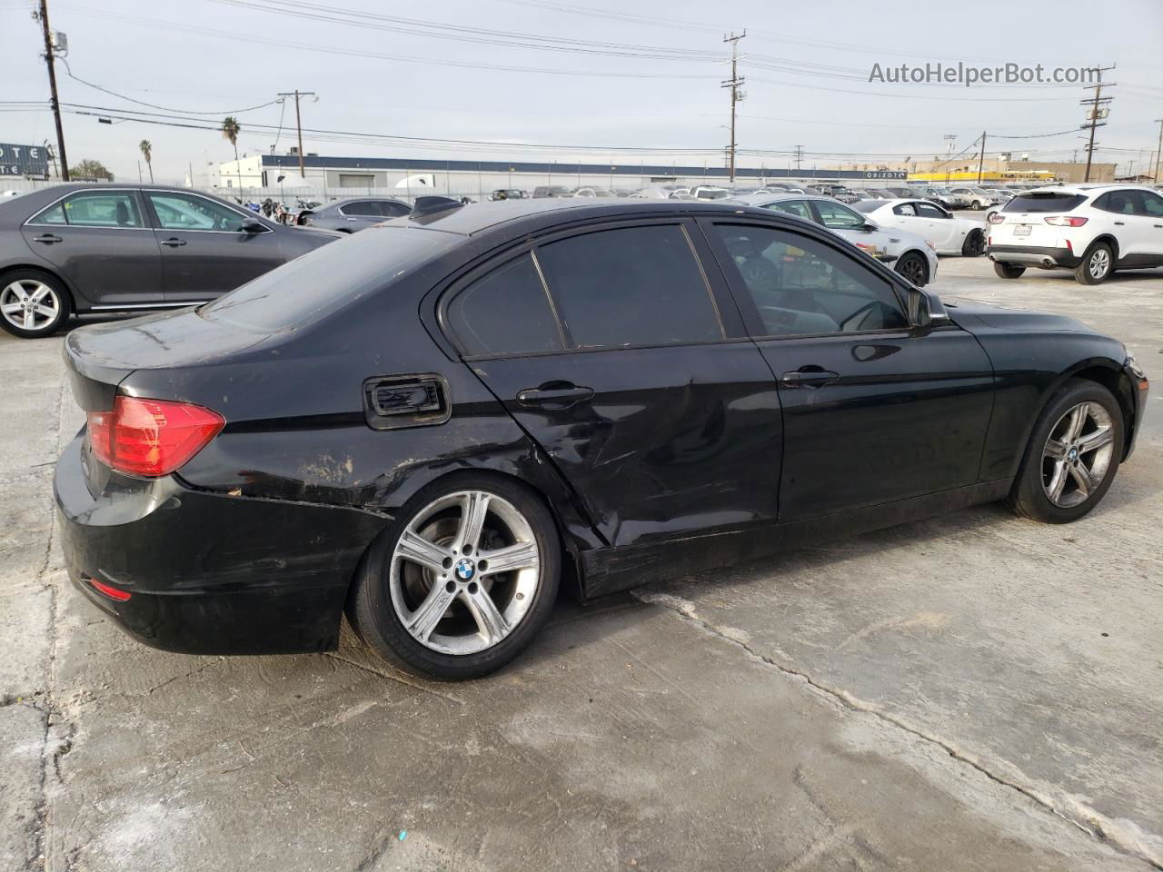 2012 Bmw 328 I Black vin: WBA3A5C53CF258171