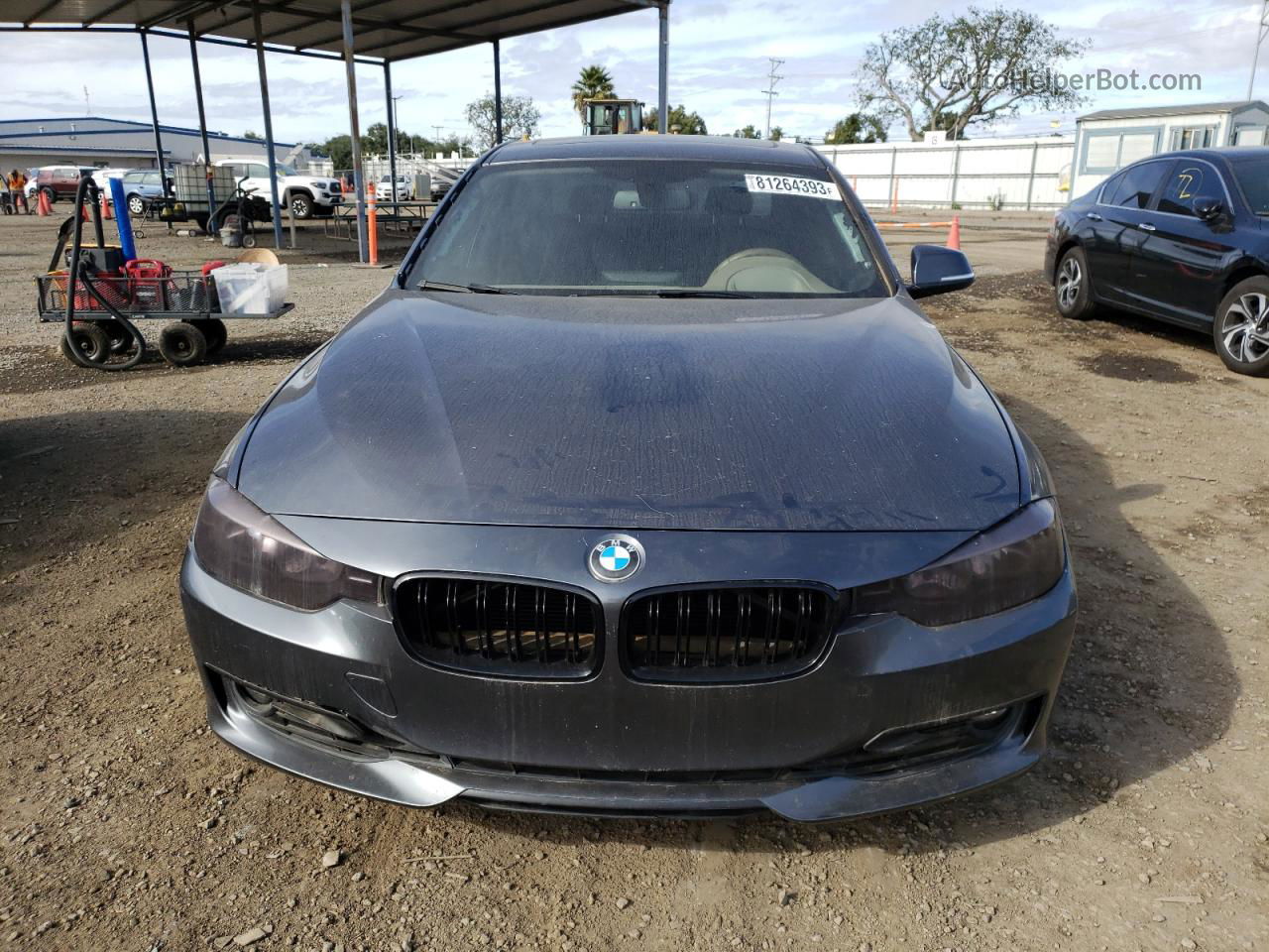 2012 Bmw 328 I Charcoal vin: WBA3A5C53CF342930