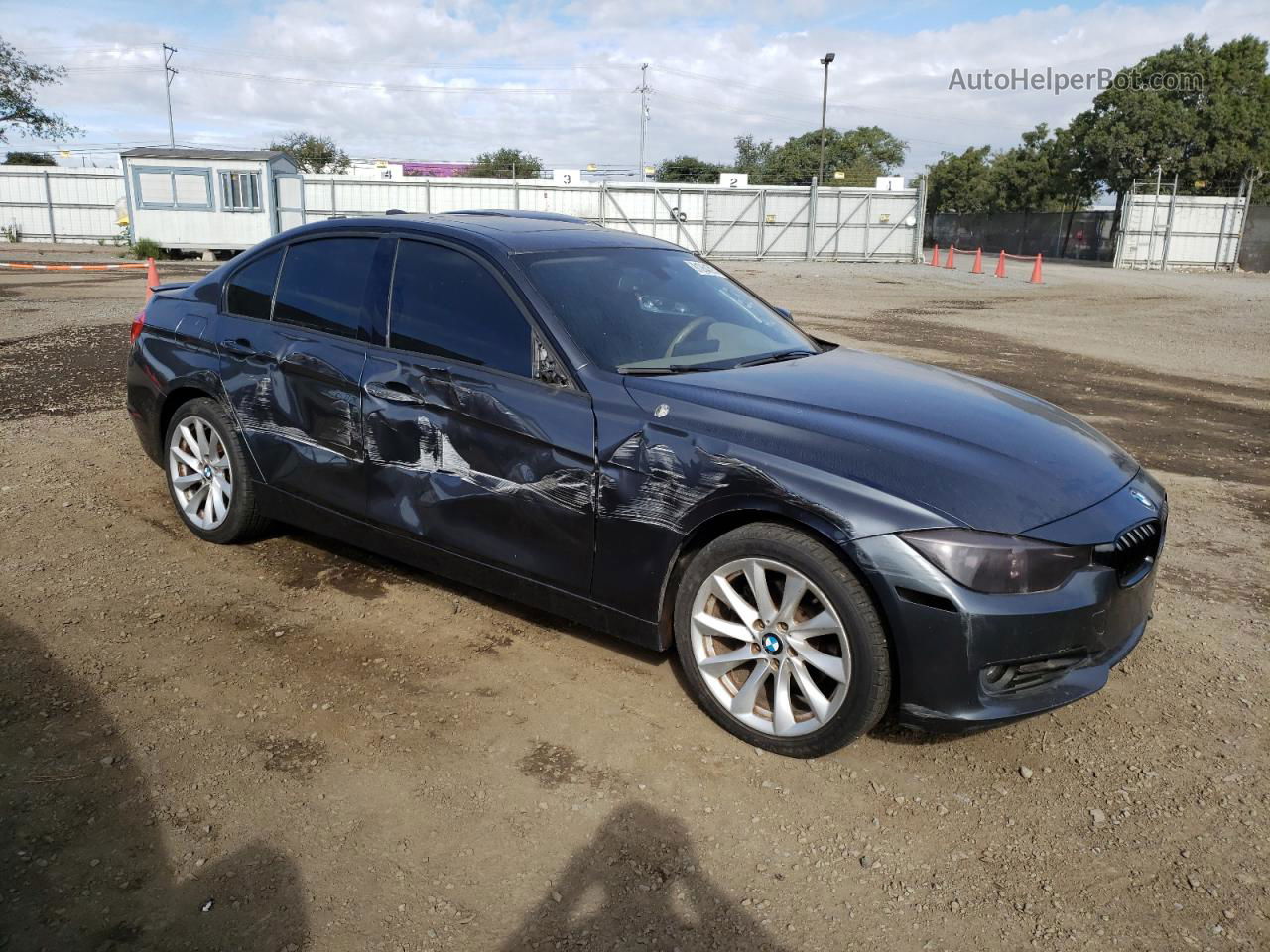 2012 Bmw 328 I Charcoal vin: WBA3A5C53CF342930