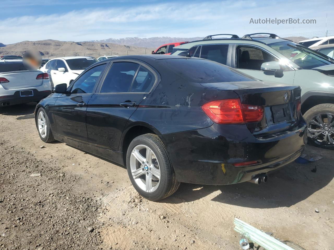 2012 Bmw 328 I Black vin: WBA3A5C53CF344984