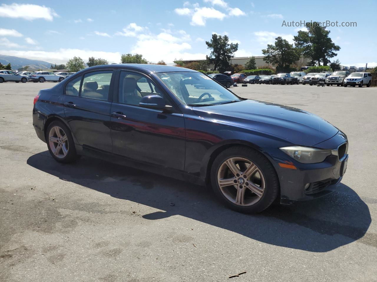 2012 Bmw 328 I Blue vin: WBA3A5C53CF345634