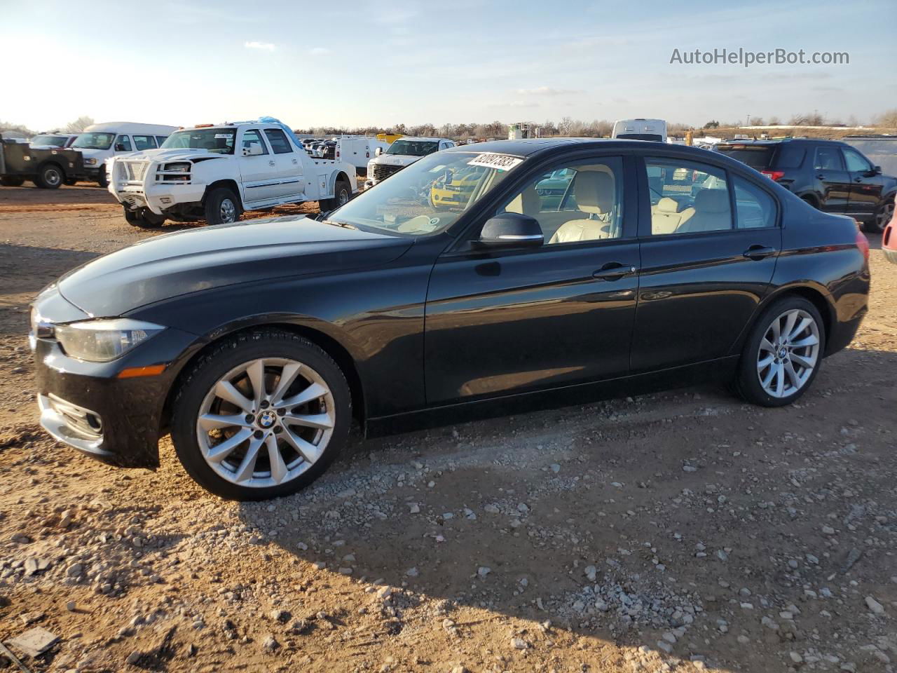 2012 Bmw 328 I Black vin: WBA3A5C53CF346847