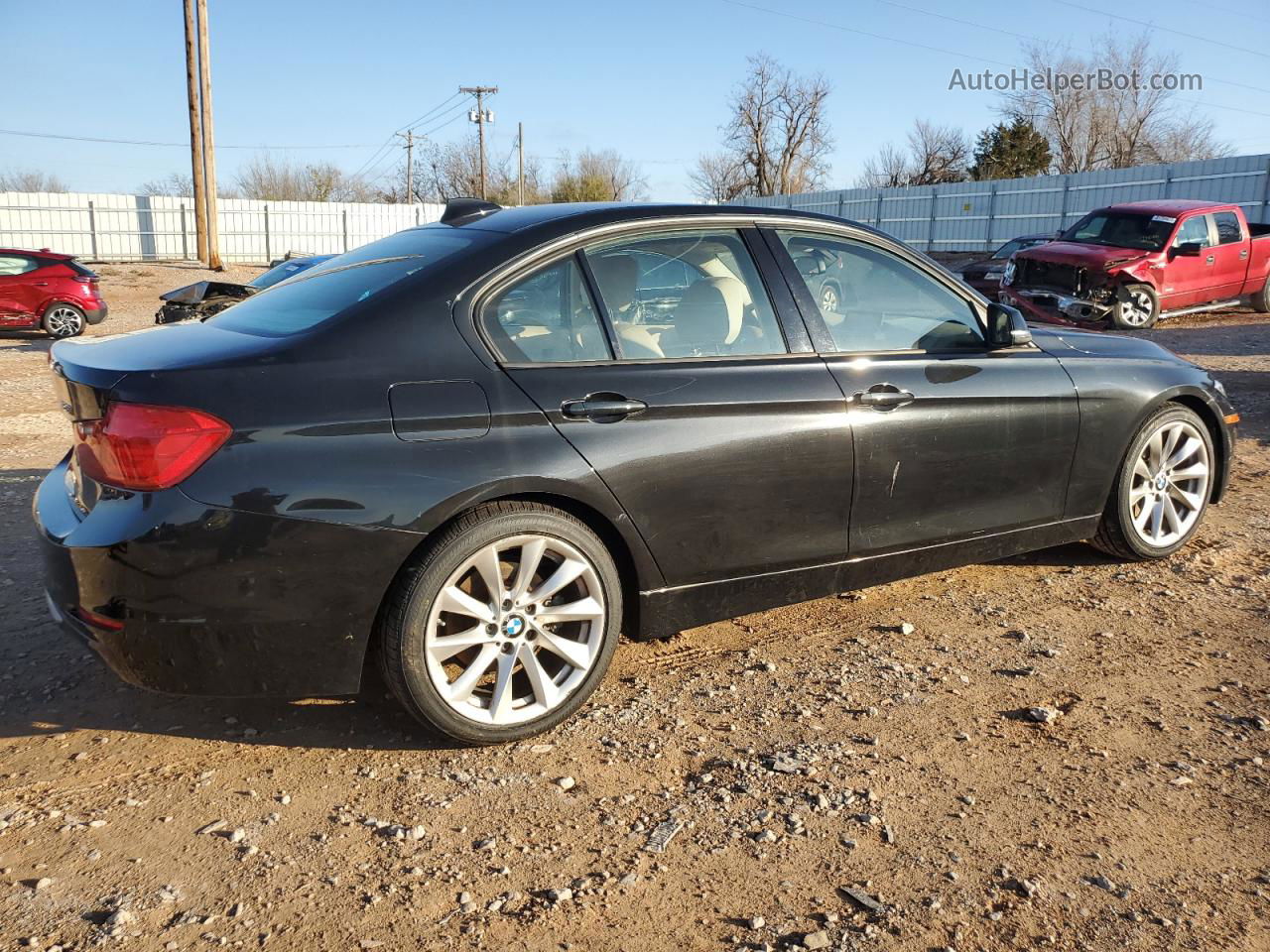 2012 Bmw 328 I Black vin: WBA3A5C53CF346847