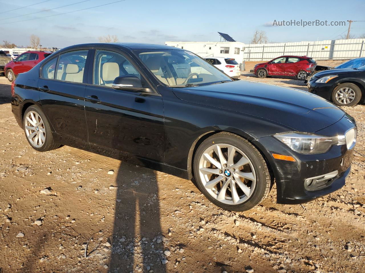 2012 Bmw 328 I Black vin: WBA3A5C53CF346847