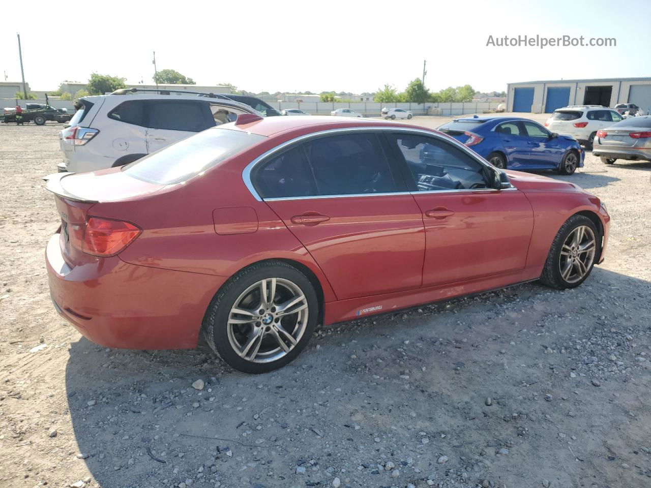 2012 Bmw 328 I Красный vin: WBA3A5C53CF348789