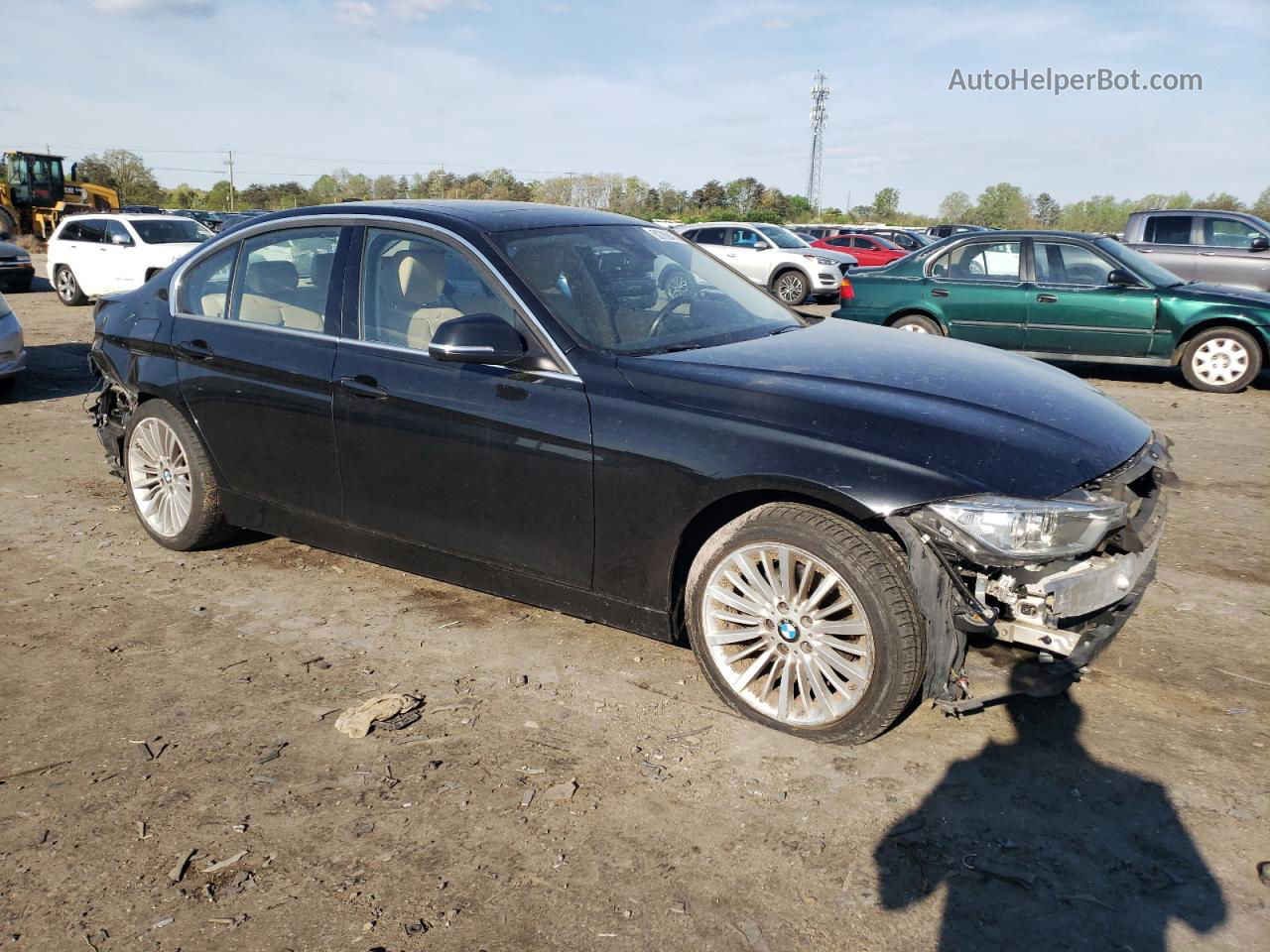 2012 Bmw 328 I Black vin: WBA3A5C53CFJ88574