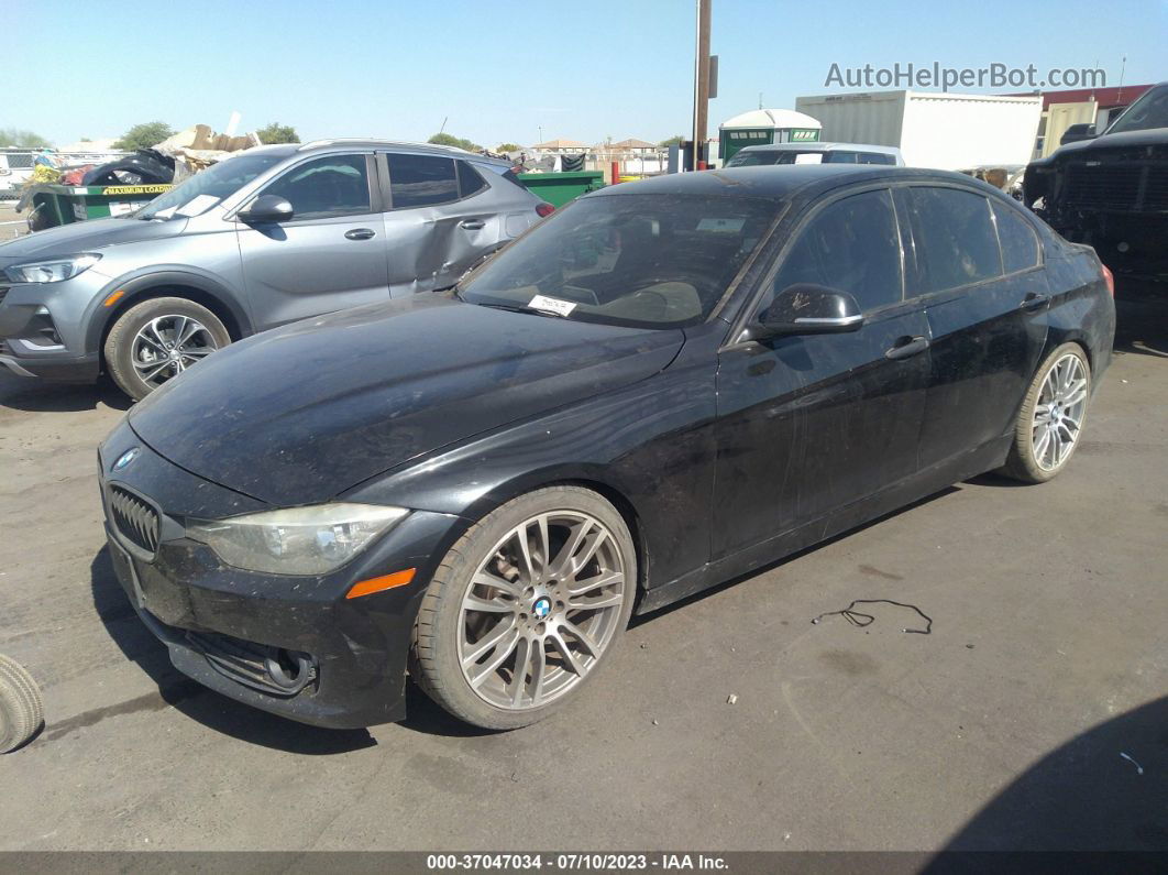 2013 Bmw 3 Series 328i Black vin: WBA3A5C53DF358613