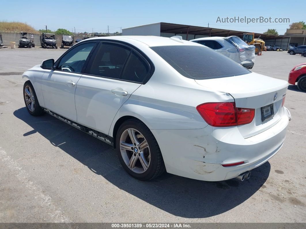 2013 Bmw 328i   White vin: WBA3A5C53DF602938