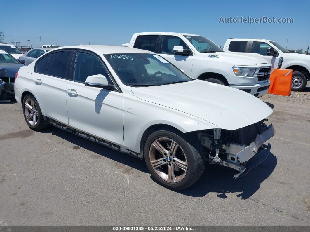 2013 Bmw 328i   White vin: WBA3A5C53DF602938