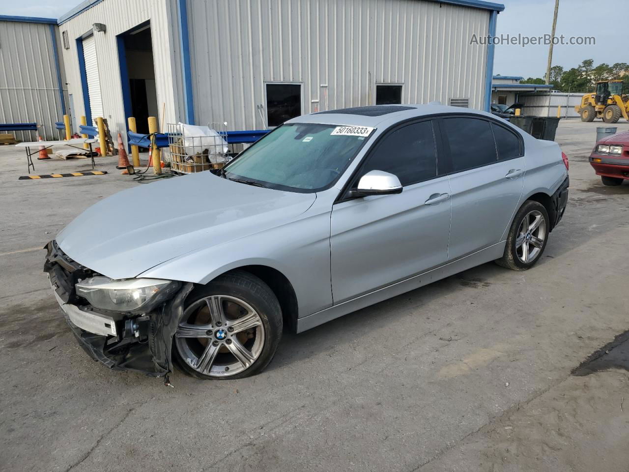 2014 Bmw 328 I Silver vin: WBA3A5C53EP600828