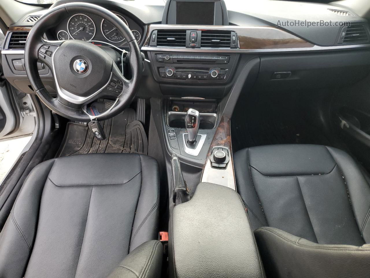 2014 Bmw 328 I Silver vin: WBA3A5C53EP600828