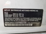 2014 Bmw 328 I White vin: WBA3A5C53EP602109