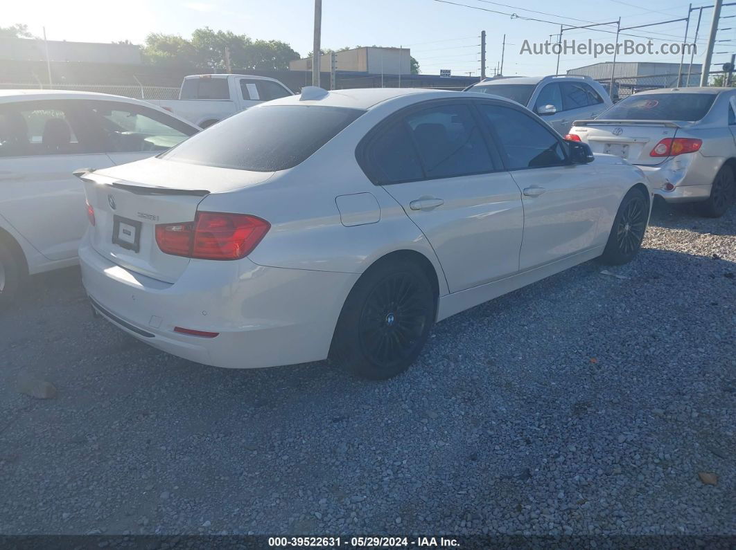 2015 Bmw 328i   White vin: WBA3A5C53FF607740