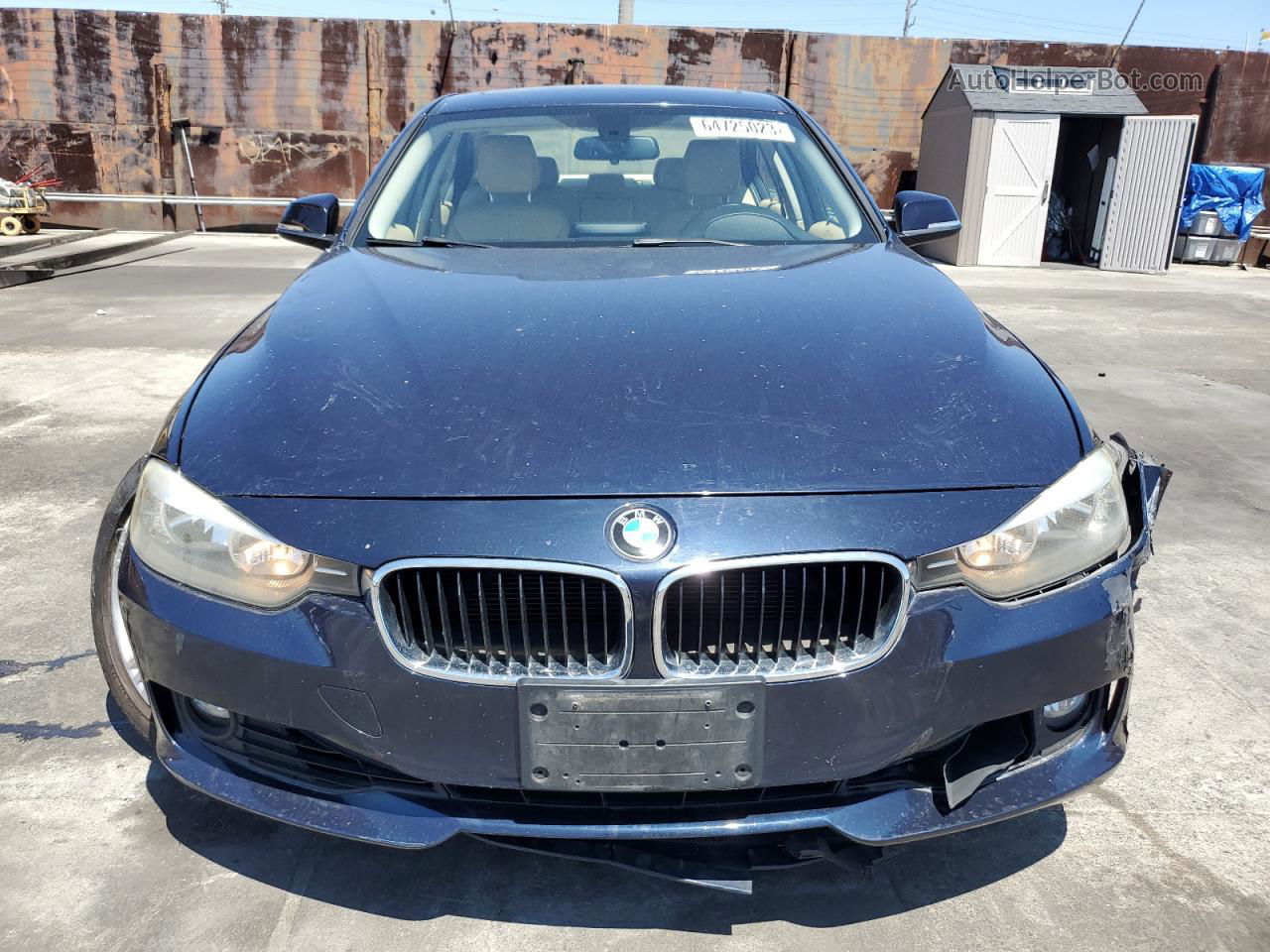 2012 Bmw 328 I Blue vin: WBA3A5C54CF258583