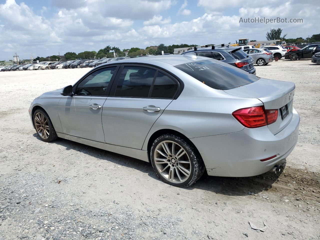 2012 Bmw 328 I Silver vin: WBA3A5C54CF258695