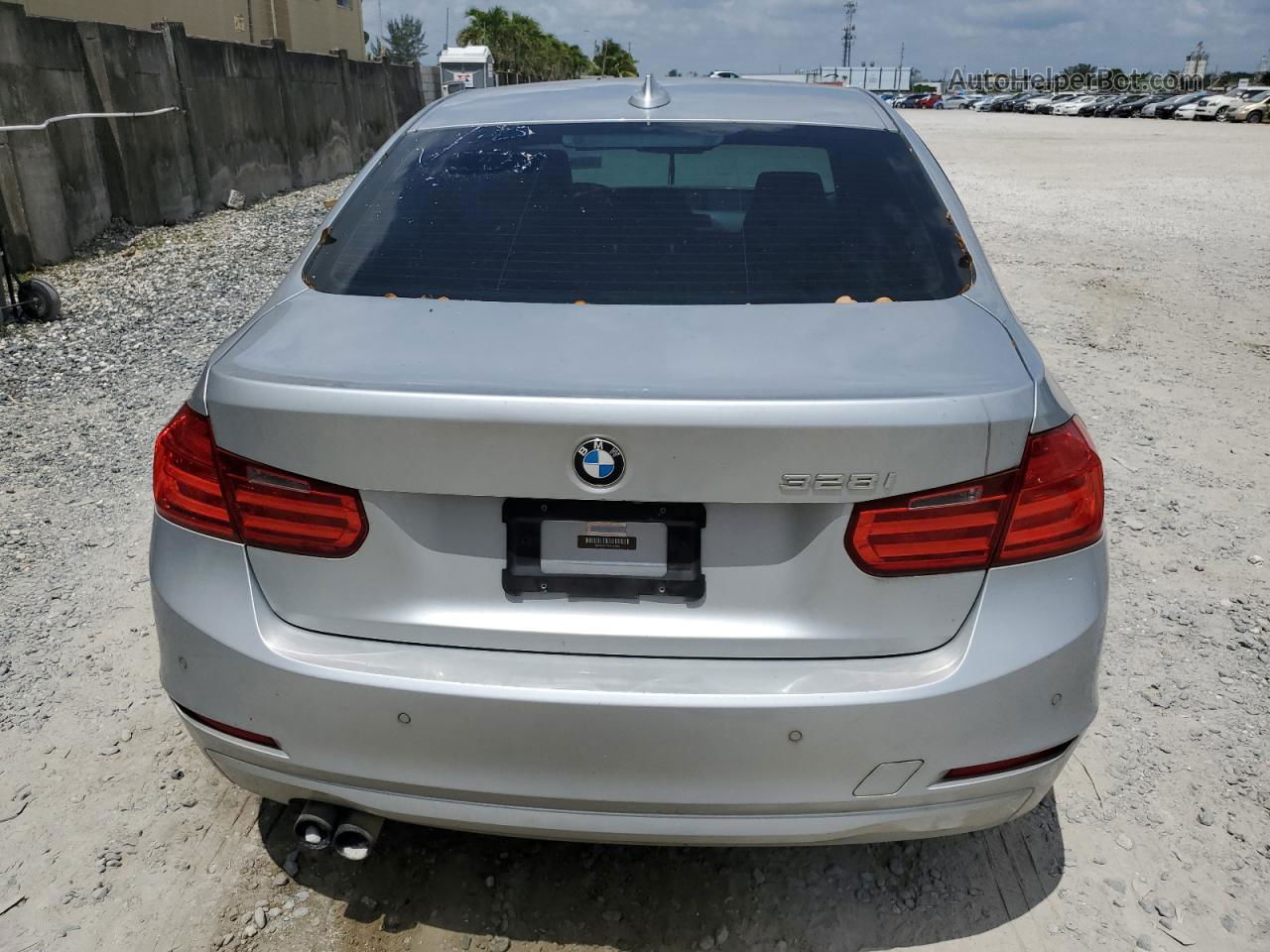 2012 Bmw 328 I Silver vin: WBA3A5C54CF258695