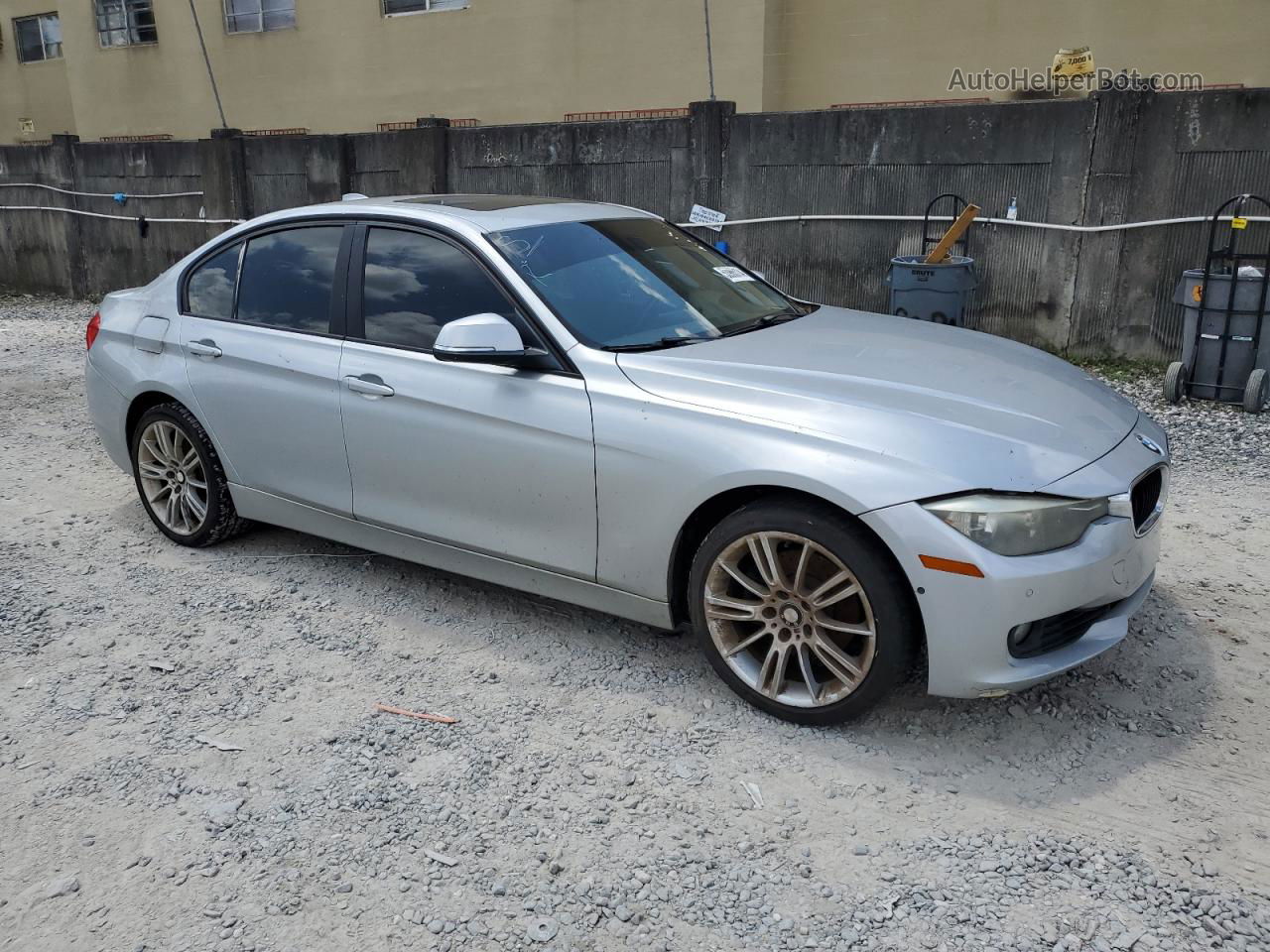 2012 Bmw 328 I Серебряный vin: WBA3A5C54CF258695